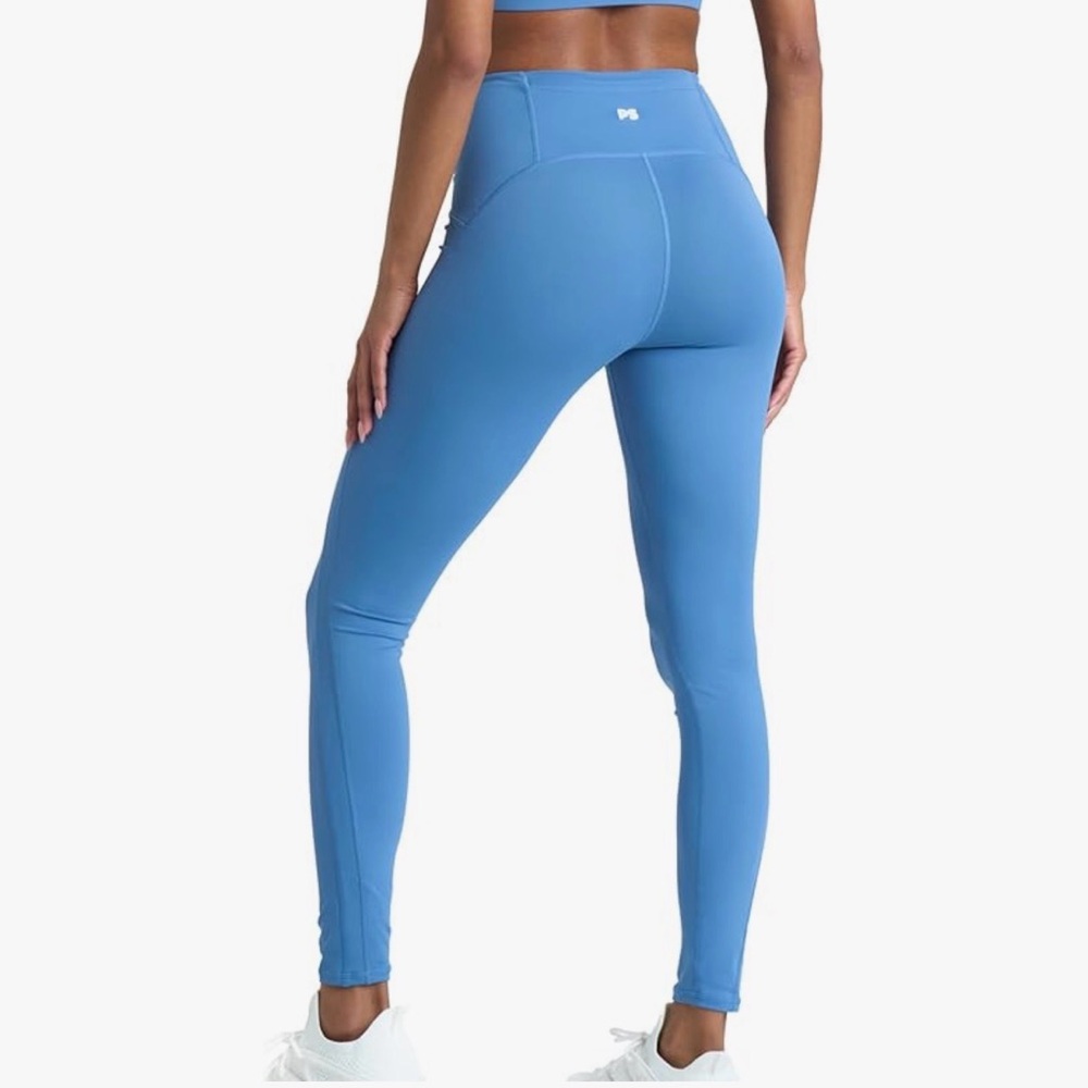 Pop Sugar High Waist Leggings - XL - Blue Mist